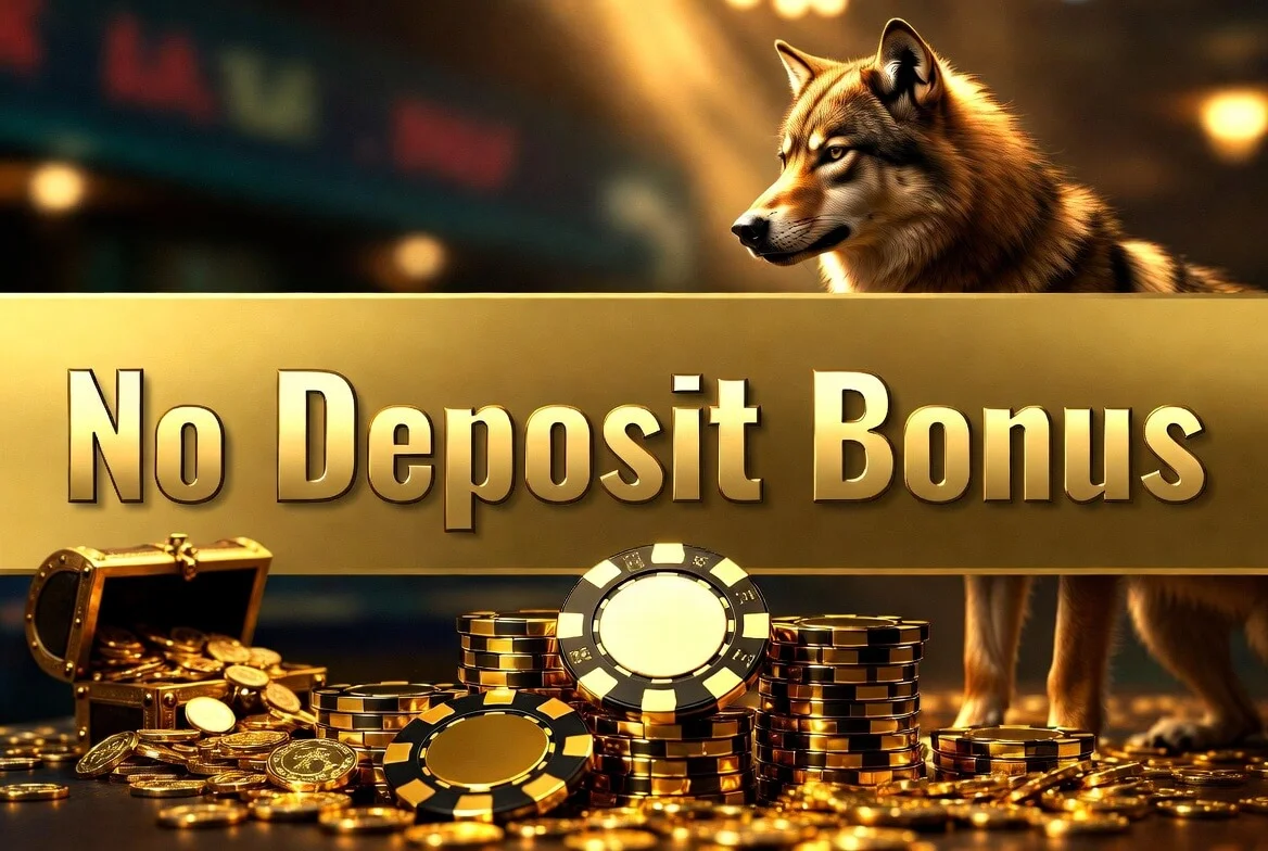 Wolf Winner Casino no deposit bonus of 20 free spins